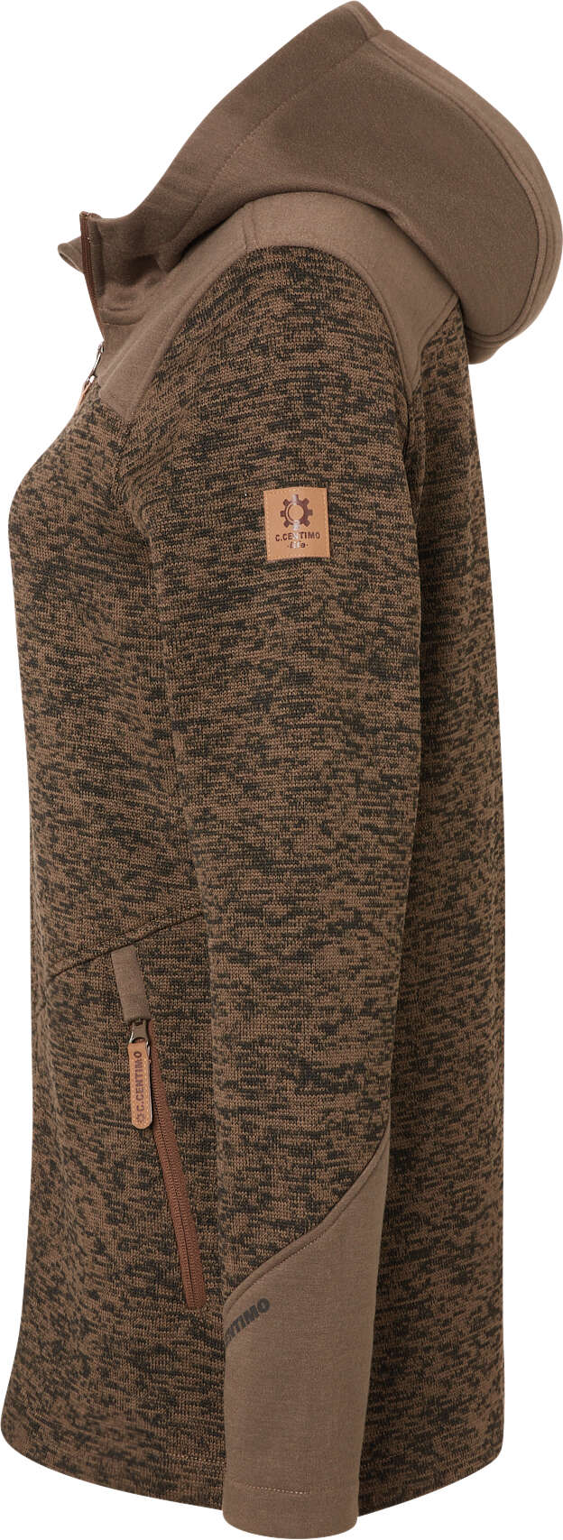 C.Centimo Outdoor Damen-Strickfleecejacke